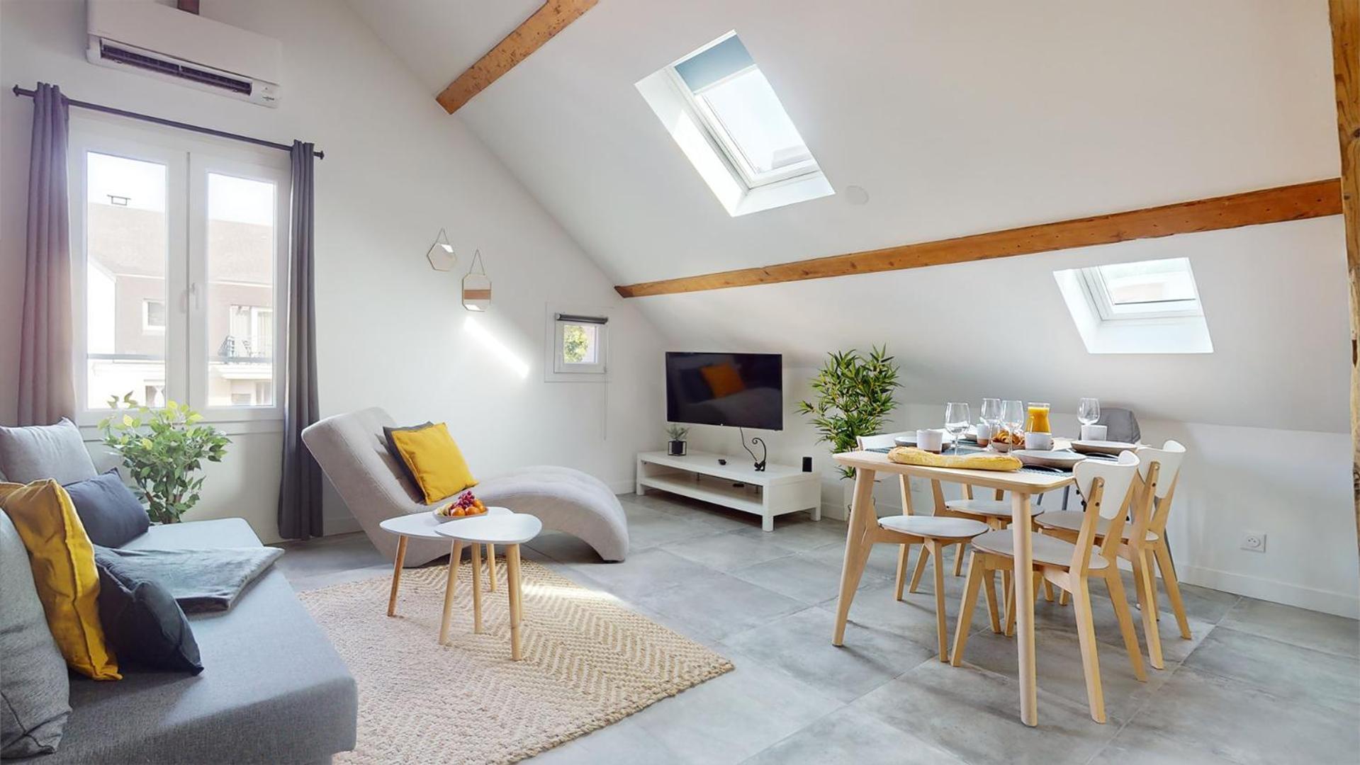 Magnifique Appartement- Proche Paris-Climatisation Argenteuil Luaran gambar